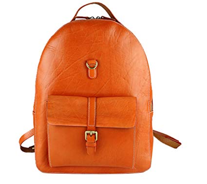Genda 2Archer Leisure Genuine Leather Multi Purpose Backpack for Men