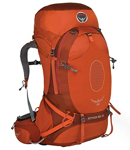 Osprey Atmos AG 65 Hiking Backpack Medium Cinnabar Red