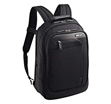 Zero Halliburton Profile Business Backpack, Black, One Size