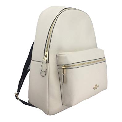 Coach Charlie Pebble Leather Backpack F38288