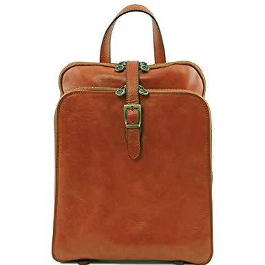 Tuscany Leather - Taipei - 3 Compartments leather backpack - TL141239