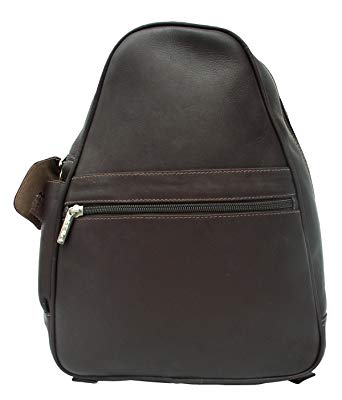 Piel Leather Tri-Shaped Sling Bag