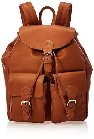 Claire Chase Travelers Backpack, Saddle