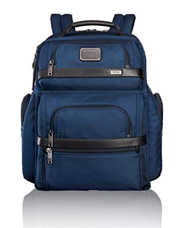 Tumi Alpha 2 T-Pass Business Class Brief Pack Backpack, Navy/Black, One Size