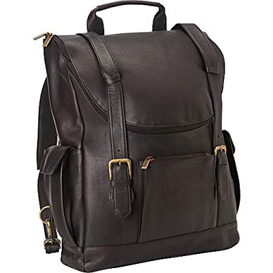 Andrew Philips Vaqueta Napa Leather Backpack in Brown