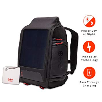 Voltaic Systems OffGrid 10 Watt Rapid Solar Backpack Charger | Includes a Battery Pack (Power Bank) and 2 Year Warranty | Powers Phones Including Apple iPhone, Tablets, USB Devices, More