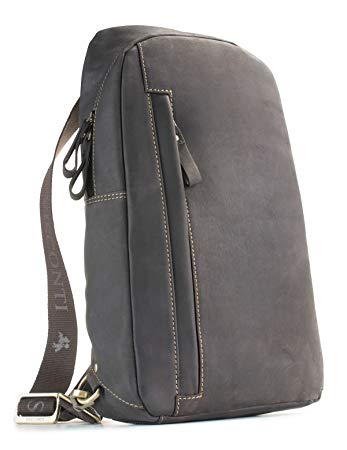 Visconti 16132 Sling Backpack, Brown, One Size