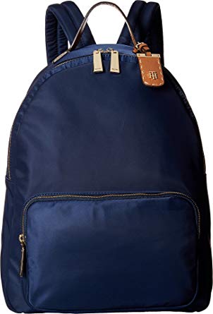 Tommy Hilfiger Womens Julia Nylon Large Dome Backpack