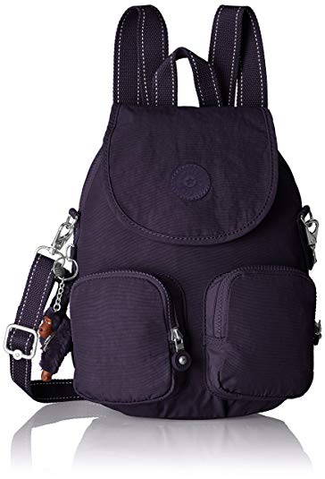 Kipling Firefly Up Medium Backpack Blue Purple C